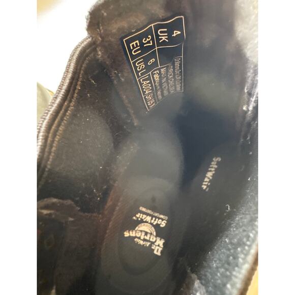 Dr Martens Audrick Nappa Leather Platform Chelsea Boots Black Lux Size 6 US - Picture 10 of 11